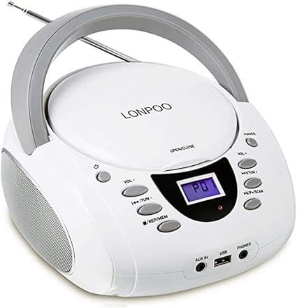 Amazon Co Jp ポータブルcdプレーヤー Mp3再生 Fmラジオ ブルートゥース Usb Aux ヘッドホン Lcdディスプレイ語学学習 家電 カメラ Amazon Co Jp ポータブルcdプレーヤー Mp3再生 Fmラジオ ブルートゥース Usb Aux ヘッドホン Lcdディスプレイ語学学習 家電 カメラ