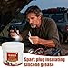 Spark Plug Insulating Silicone Grease, with Heat & Pressure Resistant, 100g, Automotive Grease Paste, Dialectical Insulating Lubricant, Easy to Apply, for s, Battery Terminals, Bearing, Brake,