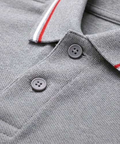 Image of AWG ALL WEATHER GEAR Cotton Polo T-Shirt | Half Sleeve Plain-Regular Fit | Soft Breathable Solid Tee | Collar Tshirts | Casual & Office Wear | Comfortable Everyday Cotton Polo | Mens Tshirts