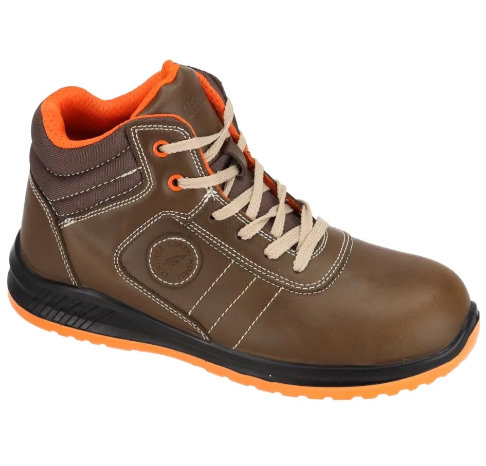 BH9T4VK-38 Crazy Horse Safety Work Boot Size 5 Cat S3 SRC Composite Toe Cap and Polymer Midsole