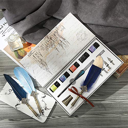 Conjunto de Canetas de Penas para Caligrafia