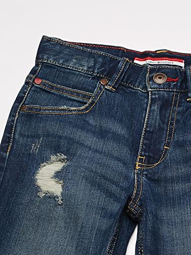 Tommy Hilfiger Boys' Revolution Slim Straight Leg Stretch Jean, Niagara, 20 #TOP2