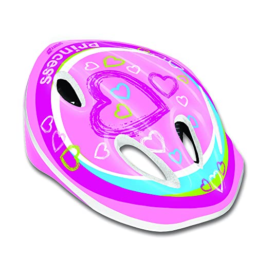 Sport1 Easy casco bici bambino multitaglia. Caschetto bicicletta allacciatura regolabile per bimbi dai 4 agli 8 anni....