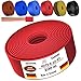 Produktbild Von 5 bis 100m Aderleitung H07 V-K 10 mm² Schwarz, Braun, Dunkelblau, Grüngelb, Hellblau oder Rot Einzelader flexibel (Rot, 100m)