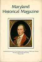 Maryland Historical Magazine: Winter 1980, Volume 75 Number 4. B002W5JNI6 Book Cover