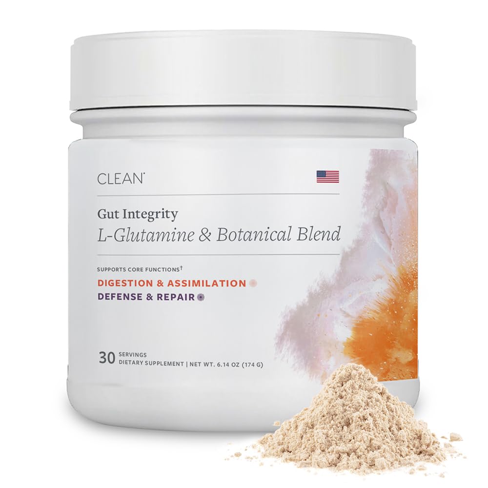 Clean Gut Integrity L-Glutamine, Aloe, Soothing, Unflavored, 30 Servings