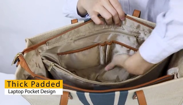 Bolso Laptop Tote para mujer, para laptop 15.6 pulgadas miniatura 7