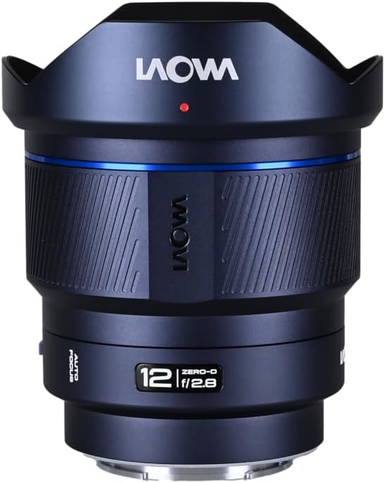 Laowa 12mm f/2.8 Lite Zero-D FF Ultra-Wide Angle Lens Autofocus for E-Mount, Full Frame Mirrorless, 122° FOV | 122° FOV, Full Frame Mirrorless, Compact and lightweight at just 377g, Sharp optics and 10-point sunstars (AF versions)