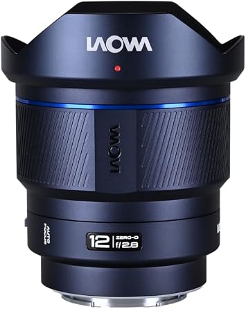 Laowa 12mm f/2.8 Lite Zero-D FF Ultra-Wide Angle Lens Autofocus for E-Mount, Full Frame Mirrorless, 122 FOV