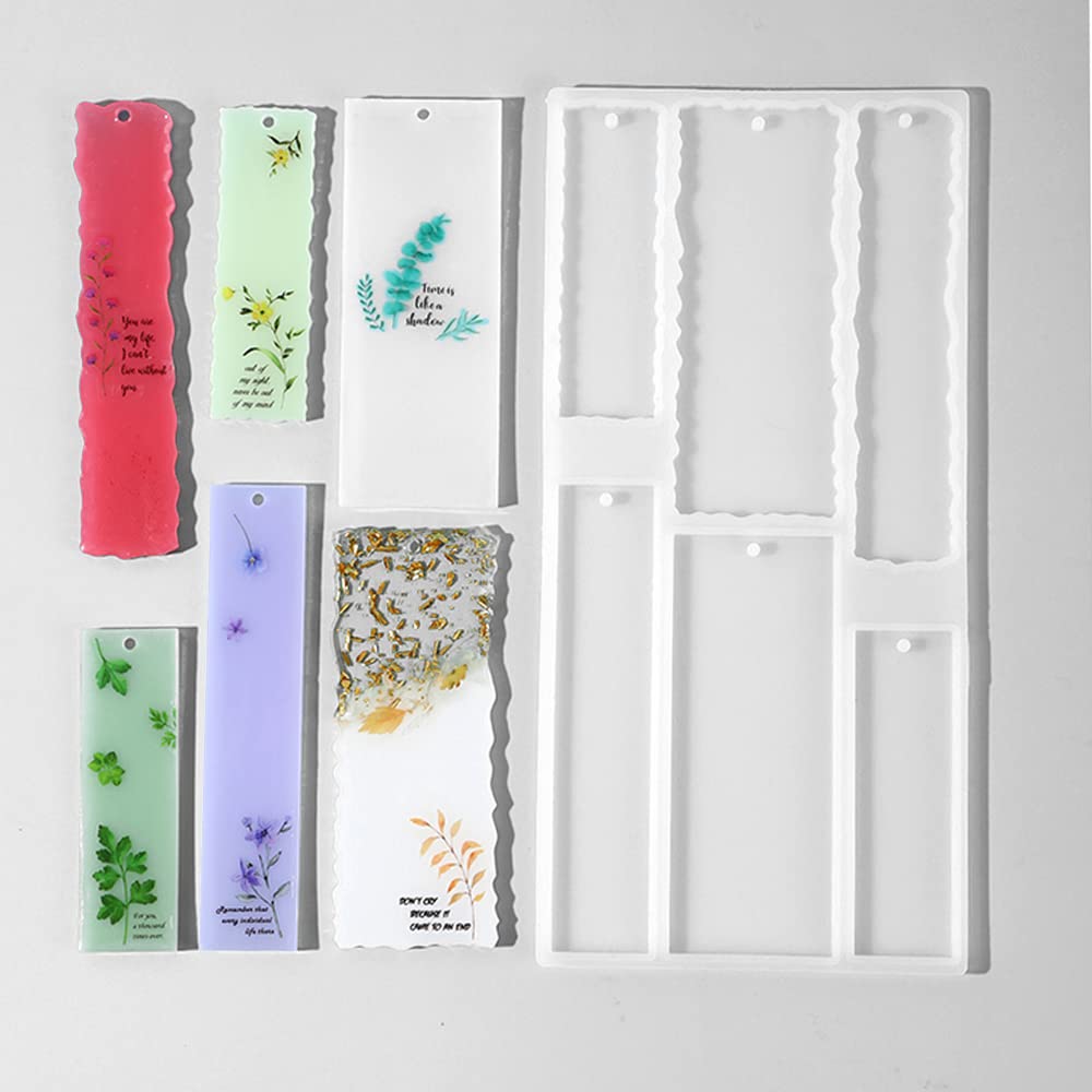 Moule De Marque-Pages En Résine Moule De Signet En Silicone Moule