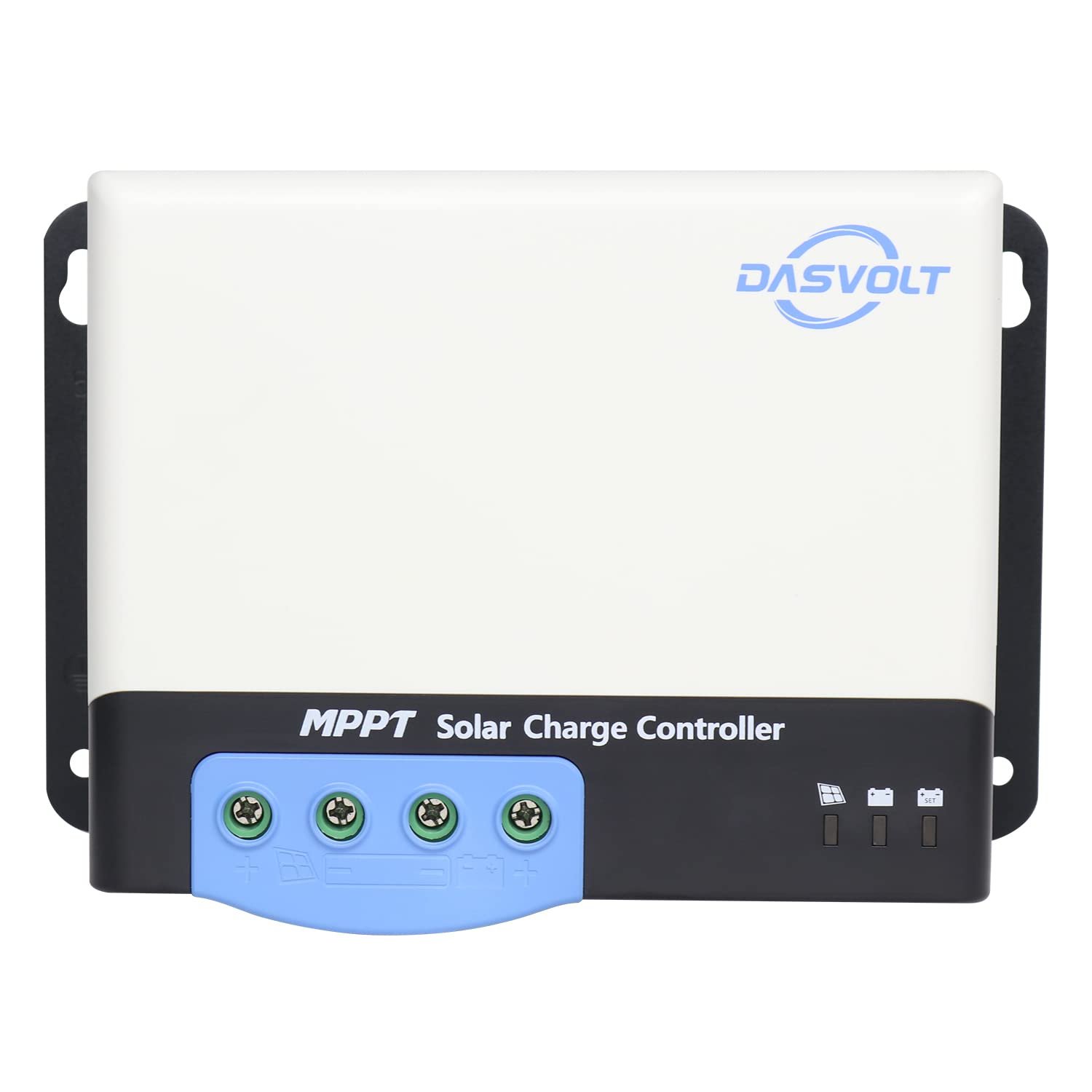 DASVOLT®, Controlador de carga solar MPPT 50A 12V/24V Potencia máxima de entrada 660W/12V, 1320W/24V para batería de inundación de litio, plomo-ácido, sellada, para caravanas, barcos, yates