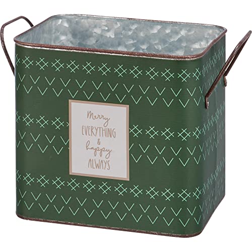 Primitives-by-Kathy-Merry-Everything-Happy-Always-Winter-Blessings-Decorative-Bin-Set Primitives by Kathy Merry Everything Happy Always Winter Blessings Decorative Bin Set