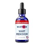 Liquid Wart Remover with 10% Salicylic Acid, Tea Tree & Cedar Leaf Oil - Max Strength Genital & Plantar Wart Treatment for Feet, Hands & Body - Made in USA - Freeze Off Alternative - 1 Fl Oz Dropper
