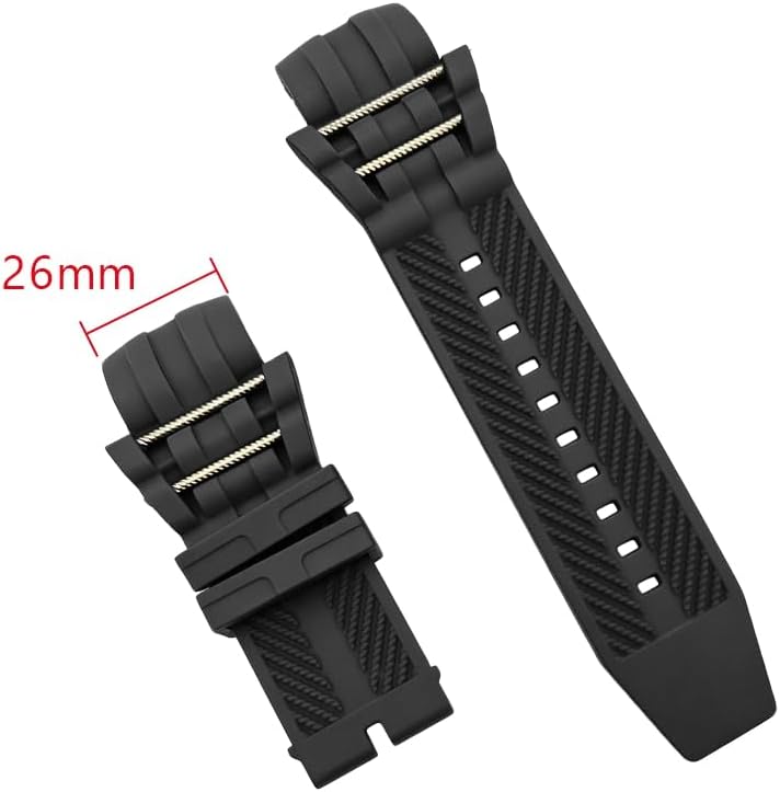 26mm Rubber Strap Band Replacement For Invicta Reserve Jason Taylor 14071 Bolt Zeus