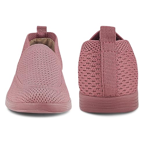 Image of URJO Womens Knit-29 Women's Lightweight Walking Shoes Super Casual Running for Everyday Wear Shoe for Women by Welcome Walking Shoe