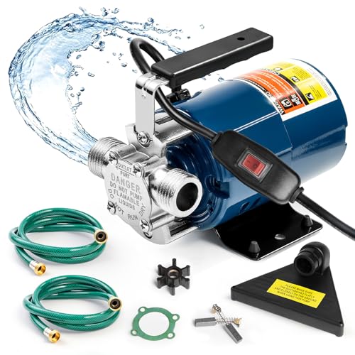 Portable 330GPH Pump with On/Off Switch