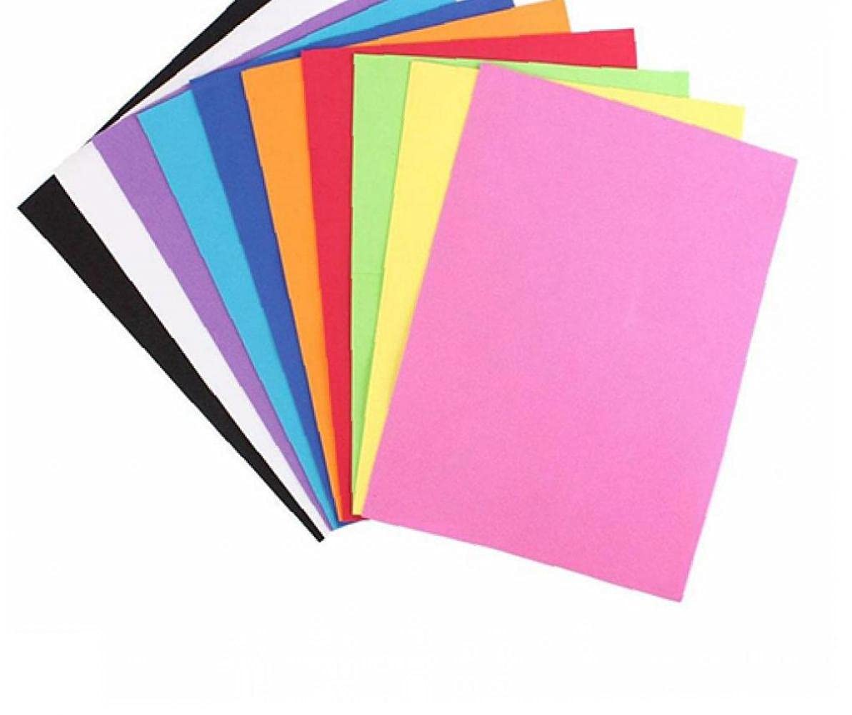 Amazon.co.jp: フォームクラフトシート A4 スポンジ Eva 発泡紙 子供