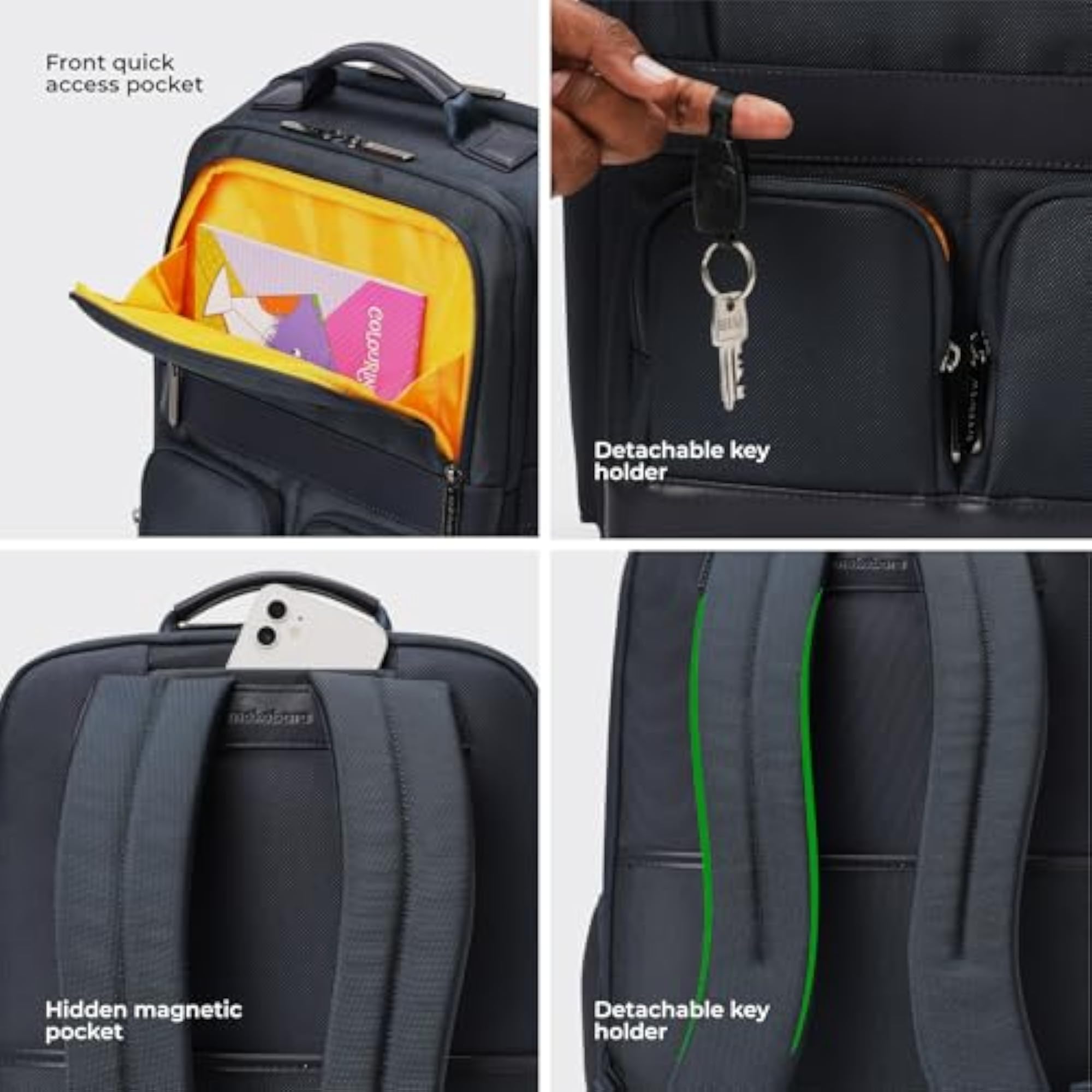 Terra Work 25L Laptop Backpack for Office Travel