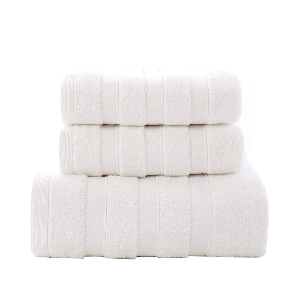 Serviette de bain épaissie anti-froid : ensemble 3 pièces absorbant