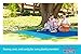 Byron's Games Extra Large Sandproof Beach Blanket with 4 Stakes. 10' x 9' Oversized Beach Blanket Fits 8 Adults. A Lightweight Sand and Water Resistant Mat for Beach, Park, Camping. Machine Washable