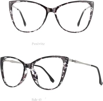 Square Eyewear Frames Cat's Eye Women's Eyewear Frames Anti Blue Light Glasses Frame Transparent Glasses Men's Eyewear Frames