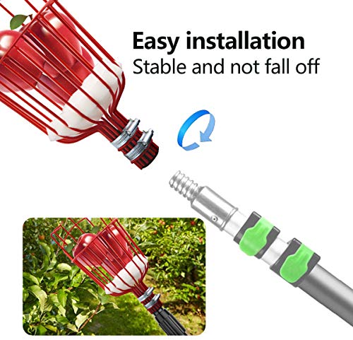 Cabezal recolector de fruta SANLIKE rojo miniatura 5