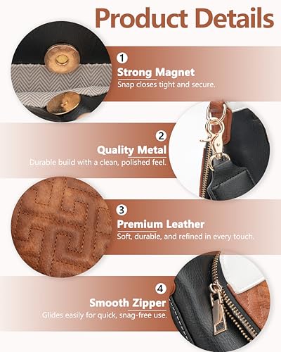 Image of Crossbody Bags for Women with Built In Wallet,RFID Travel Purse