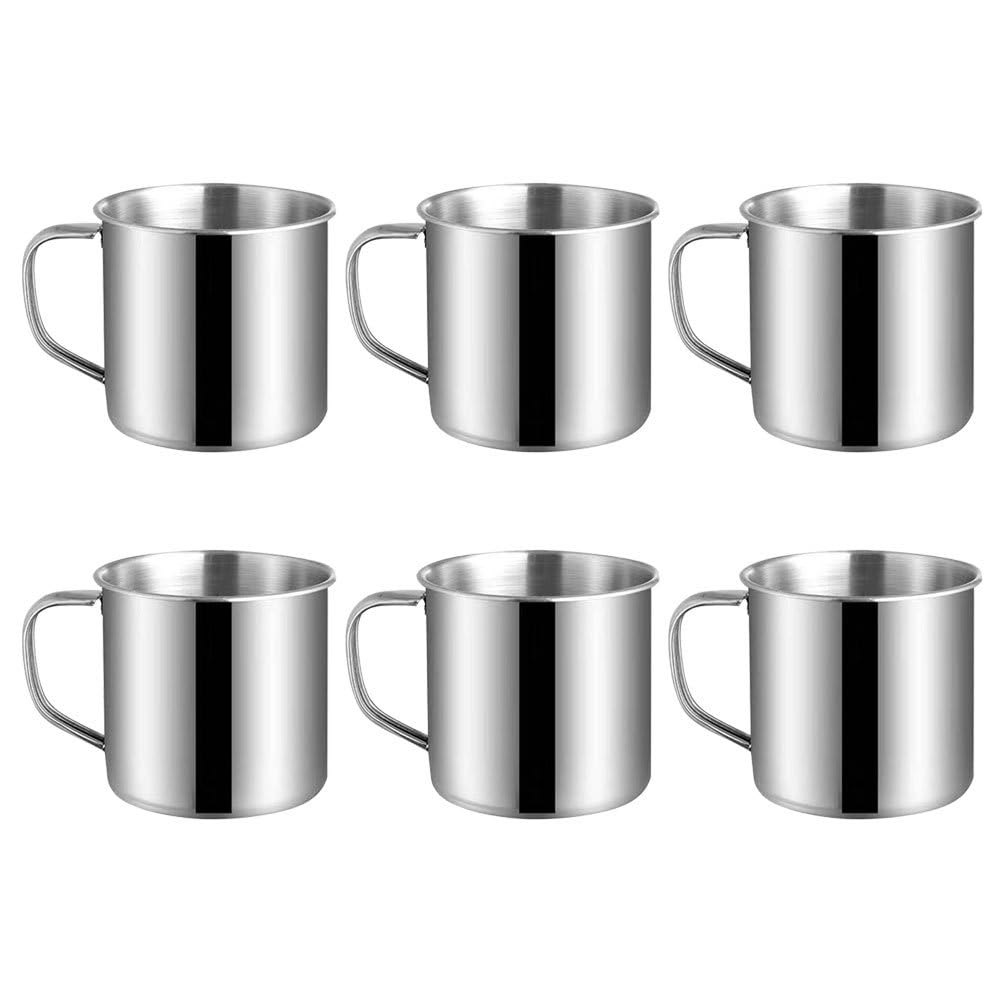 Alipis Tasses Mugs Chopes À Eau En Acier Inoxydable Chopes À