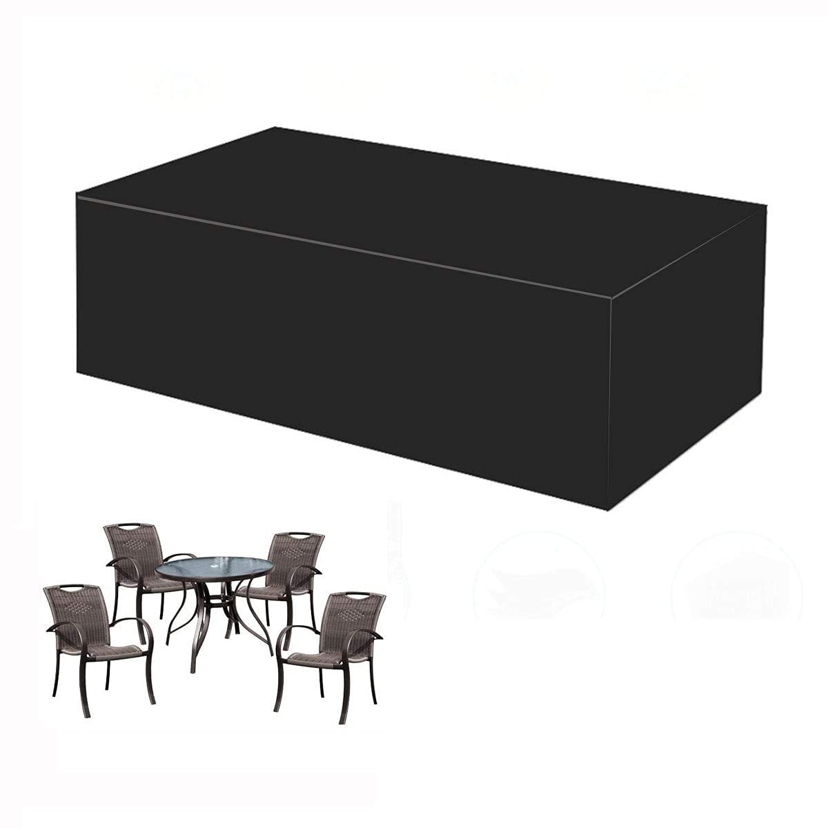 Housse de protection jardin Oxford 420D pour protéger votre table de terrasse