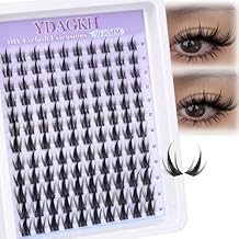 Anime Lash Clusters with Spikes Manga Eyelash Clusters Invisible Band Spiky Clusters Eyelash Extensions Natural Cluster Lashes Wispy 10-16mm DIY Lash Extension Clear Band Doll Individual Lashes 120Pcs