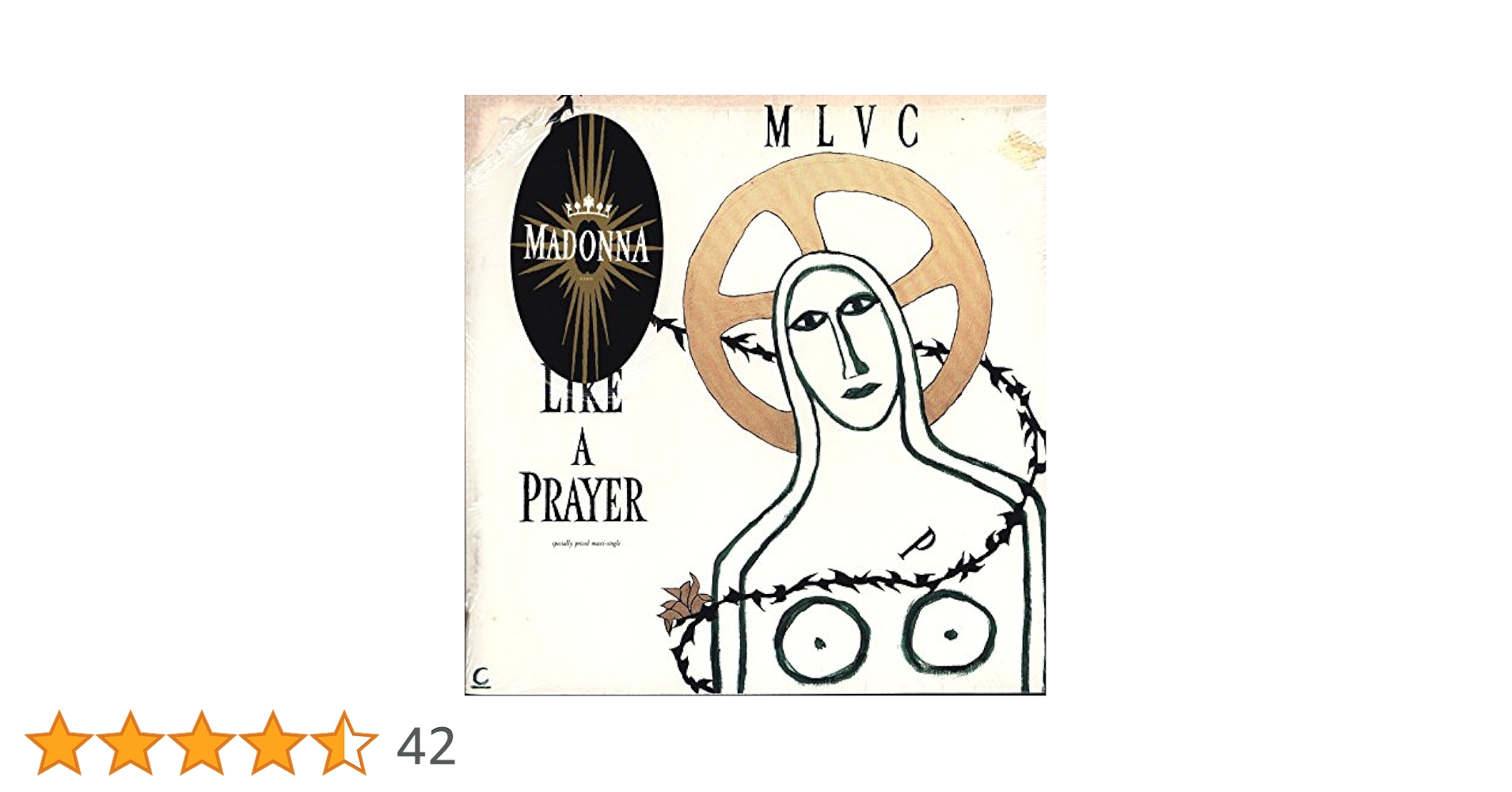 マドンナ　　Like a Prayer (12 Dance Mix) 7.50 Like A Prayer: (12
