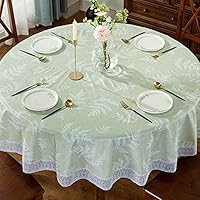 Amazon｜円形 テーブルクロス テーブルカバー 無地 丸型 布 柔らかい