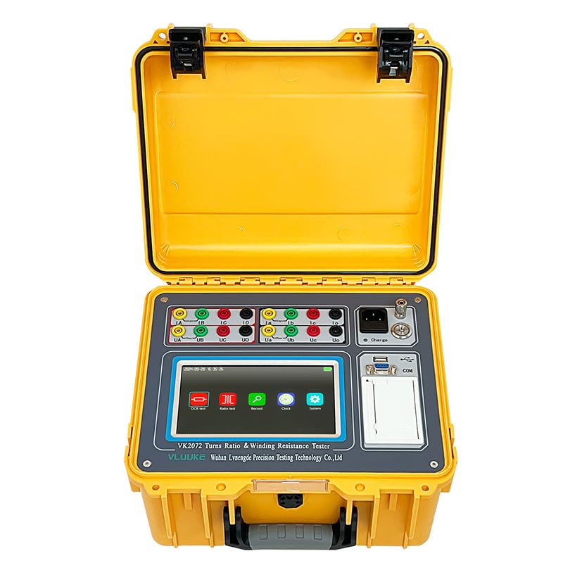 Tester Turns Ratio and Transformer Winding Resistance Tester TTR Winding Meter 2 in 1