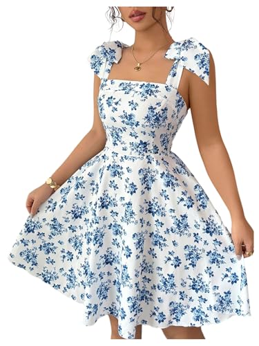 Robe bohème d'été fleurie sans manches parfaite pour vos journées ensoleillées et la plage