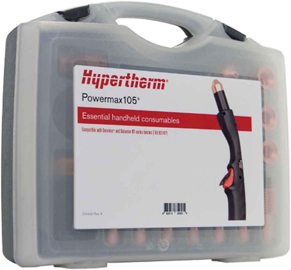 Hypertherm 851471 Consumable Kit, Powermax105 Essential Handheld, 105 A, Cutting