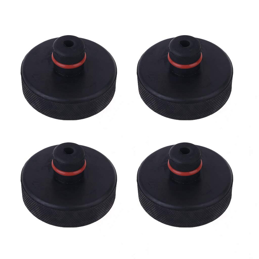 SZYDD 4Pcs Floor Rubber Pad Floor Rubber Pad, Pad Adapter Pinch for Polyacetal