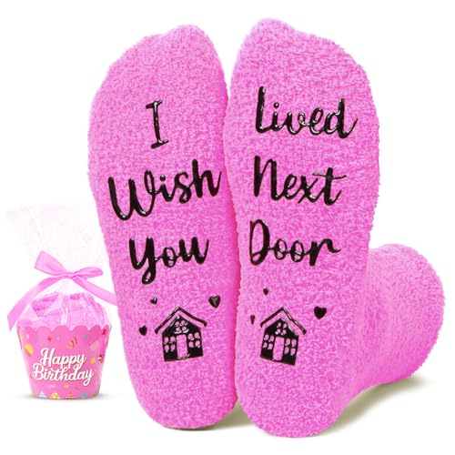 HAPPYPOP Best Friend Birthday Socks