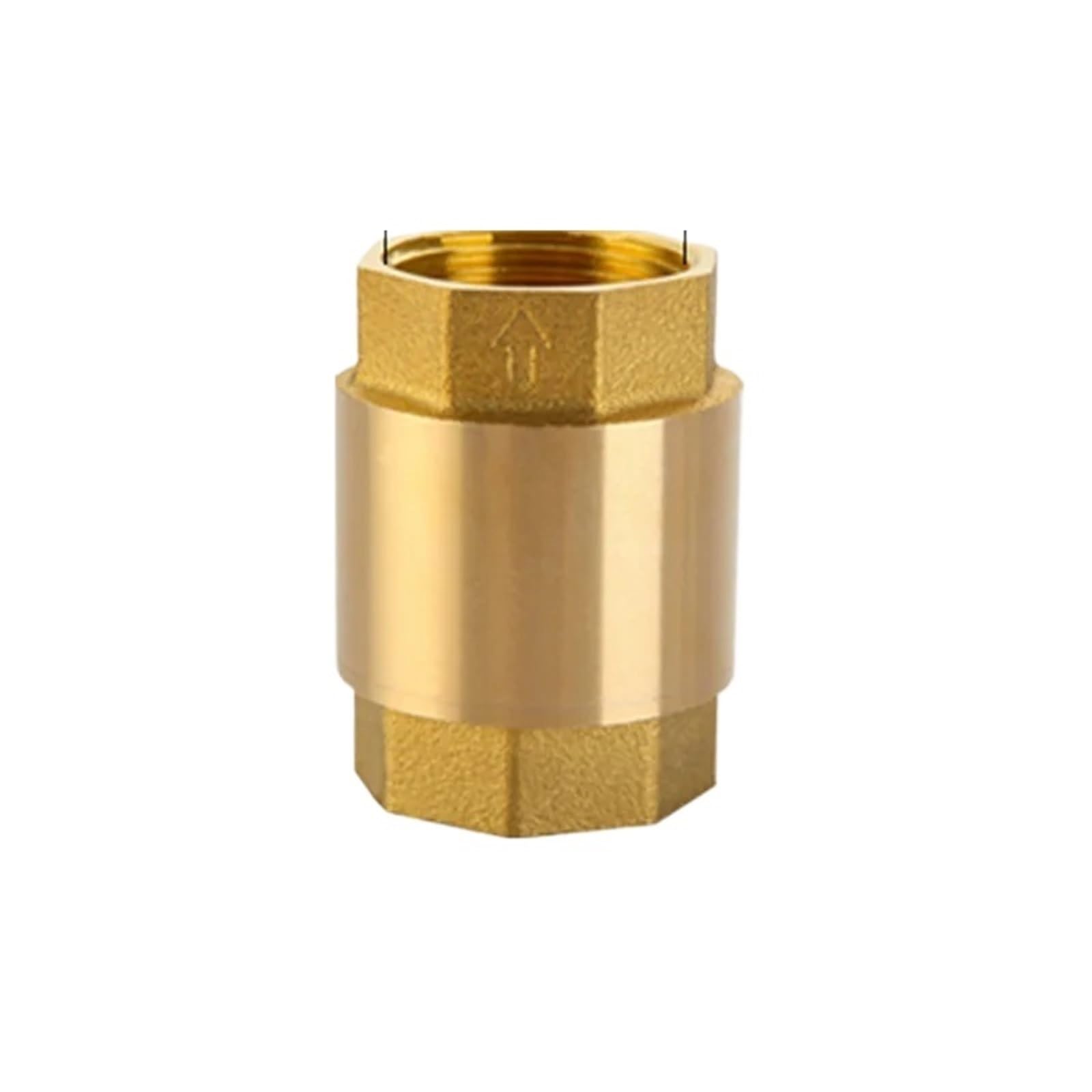 Uyzndkvsi 1/2 Brass Check Valve In-Line Spring " 3/4" " 2" -" -3/4" Dn5 Dn20 Dn25 Dn3 Dn40 Dn50(")
