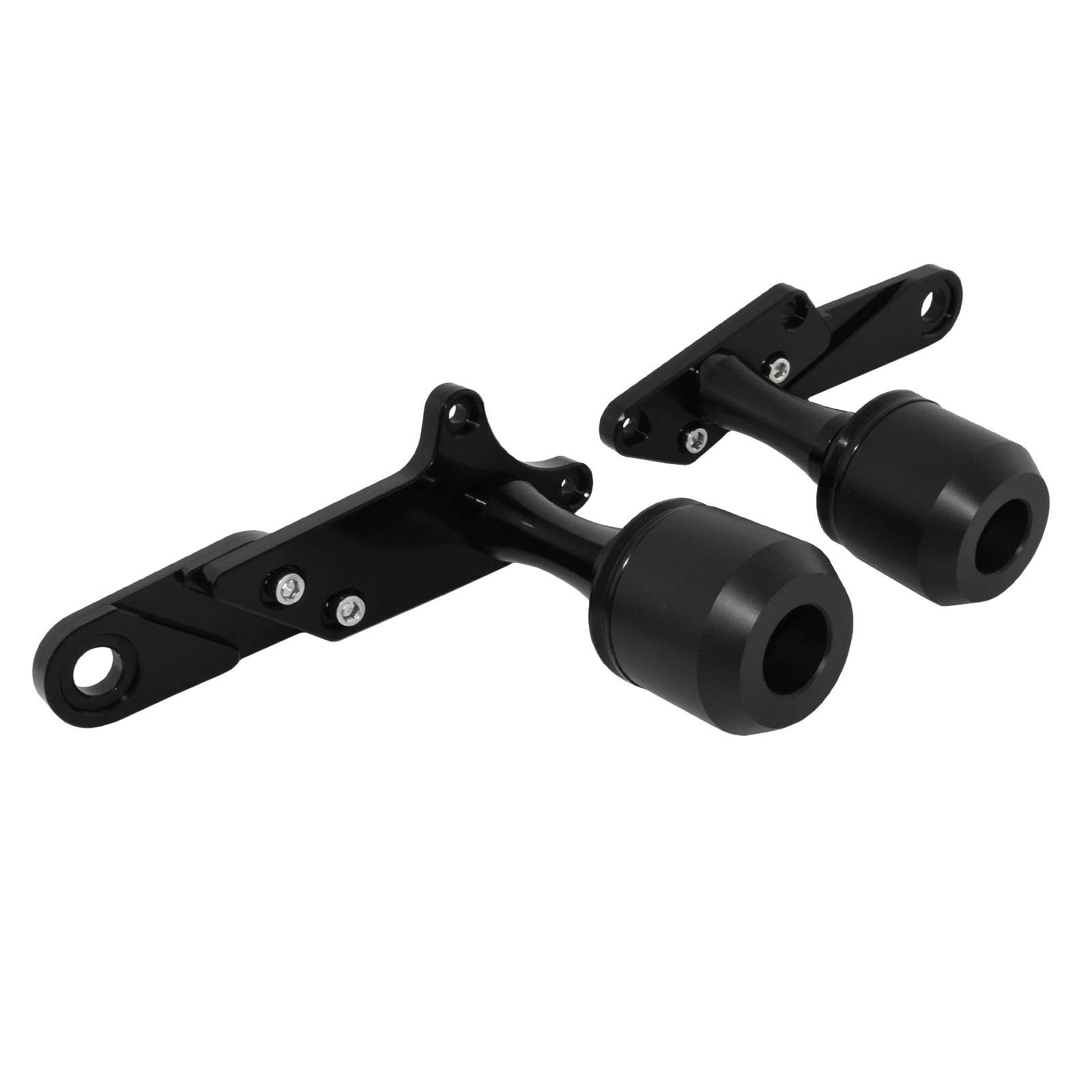 ESPEEDMTC Per HONDA CB500X CB500F 2019-2023 Tampone di protezione del paramotore Coperchio della protezione del cursore del telaio Protezione anticaduta (Nero)