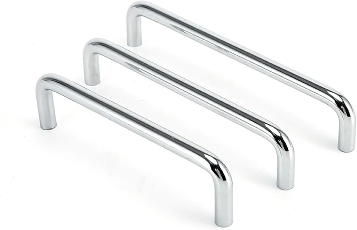 LS511 U-Shape Iron Machine Pull Drawer Handle Cabinet Handles Dresser Office Living Room Kitchen 1Pcs(120 MM)