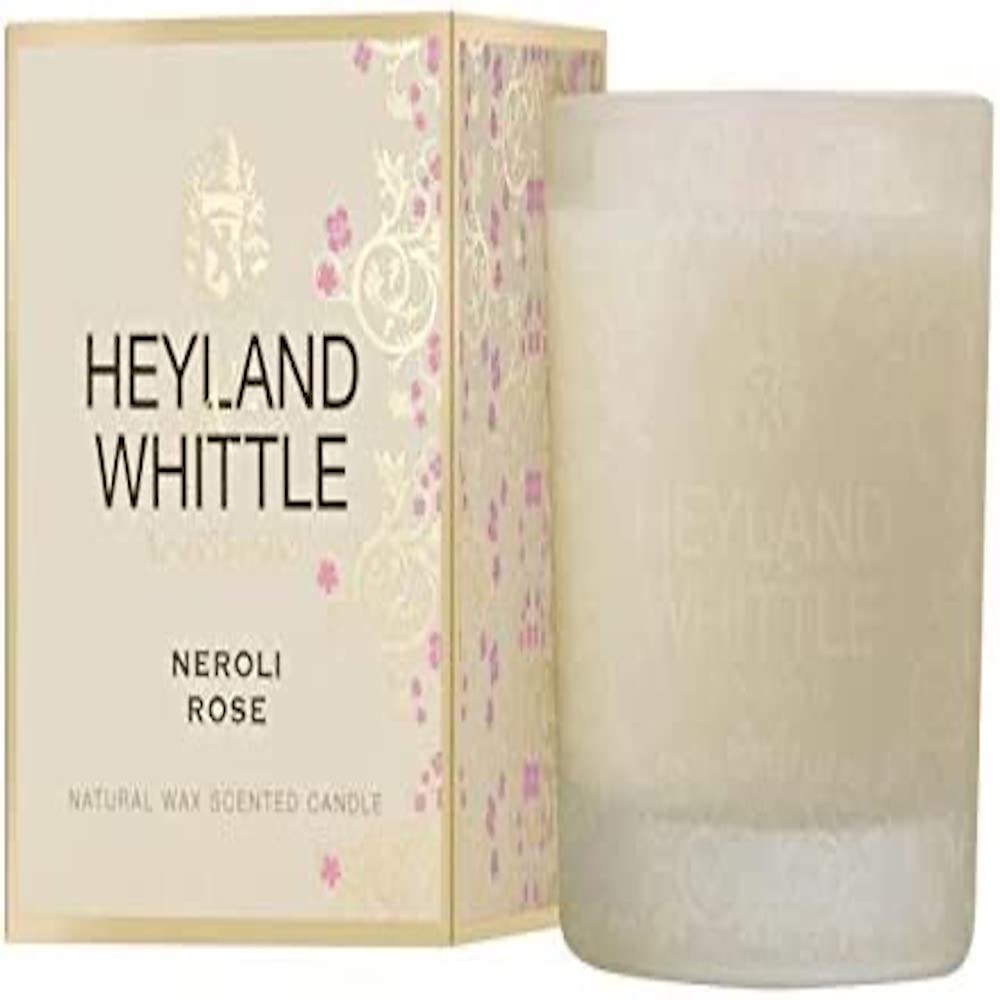 Heyland and Whittle - Gold Classic Candle in a Glass Neroli and Rose, 230g
