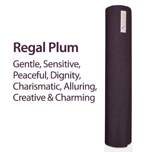 Aurorae Classic/Printed Extra Thick And Long Yoga Mat. Slip Free Rosin Included #TOP4