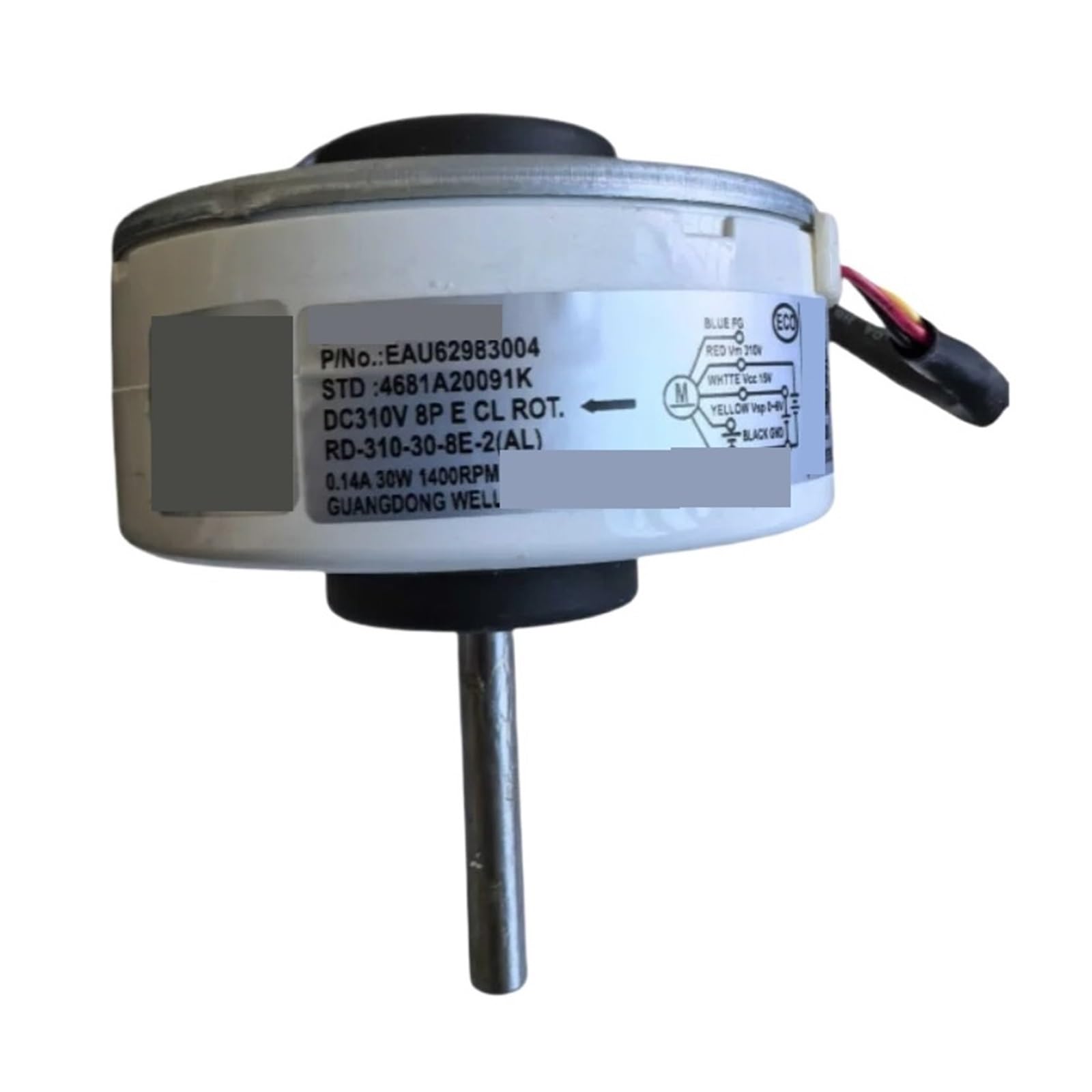 Hhbfaicai99l One Color 310V 8P Air Conditioning Motor Rd-310-30-8E-2(Al) Eau62983004 4681A20091k Sic-37Cvj-F130-3 Replacement