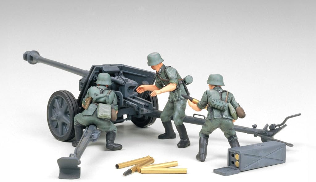 Tamiya Models German 75mm Pak 40/L46 ATG Model Kit