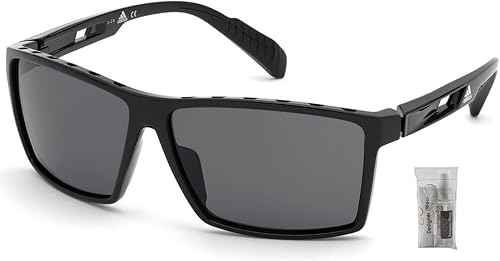 Miniatura 2 de Adidas SP0010 Gafas de sol rectangulares para hombre + paquete con kit de diseño iWear