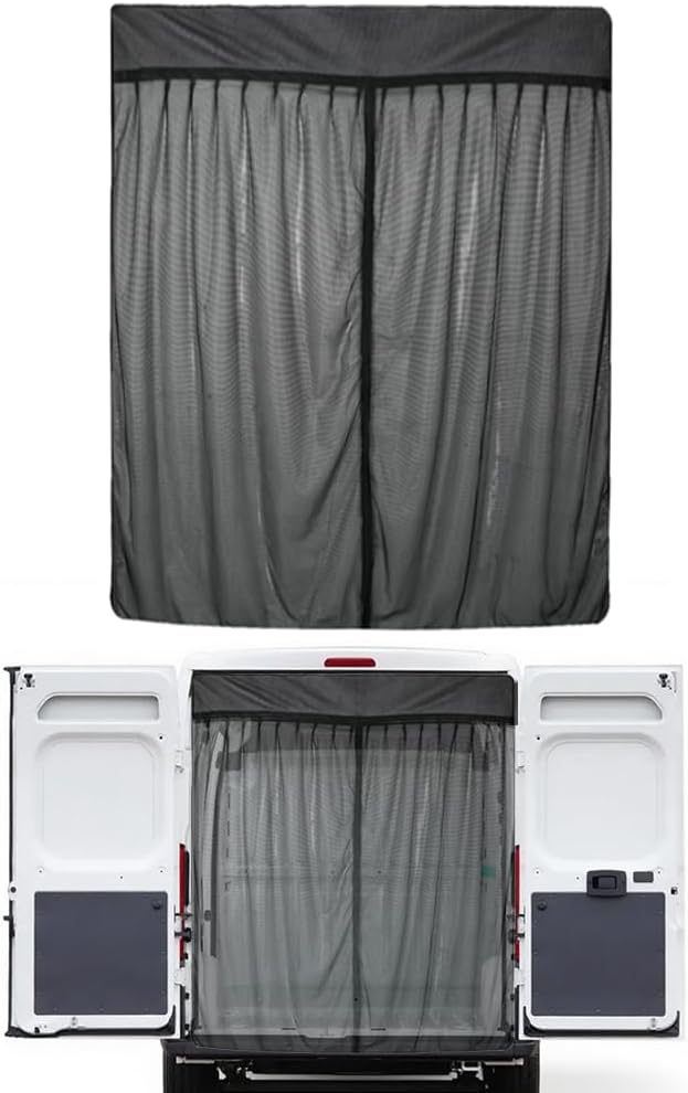 Magnetischer Insektenschutz für FIAT Ducato/Peugeot Boxer/Citroen Relay 2006-2024, Hintertür Fliegengitter, Auto Heckklappe Magneten Moskitonetze, Fliegengitter Auto Insektennetz, 195 * 170cm