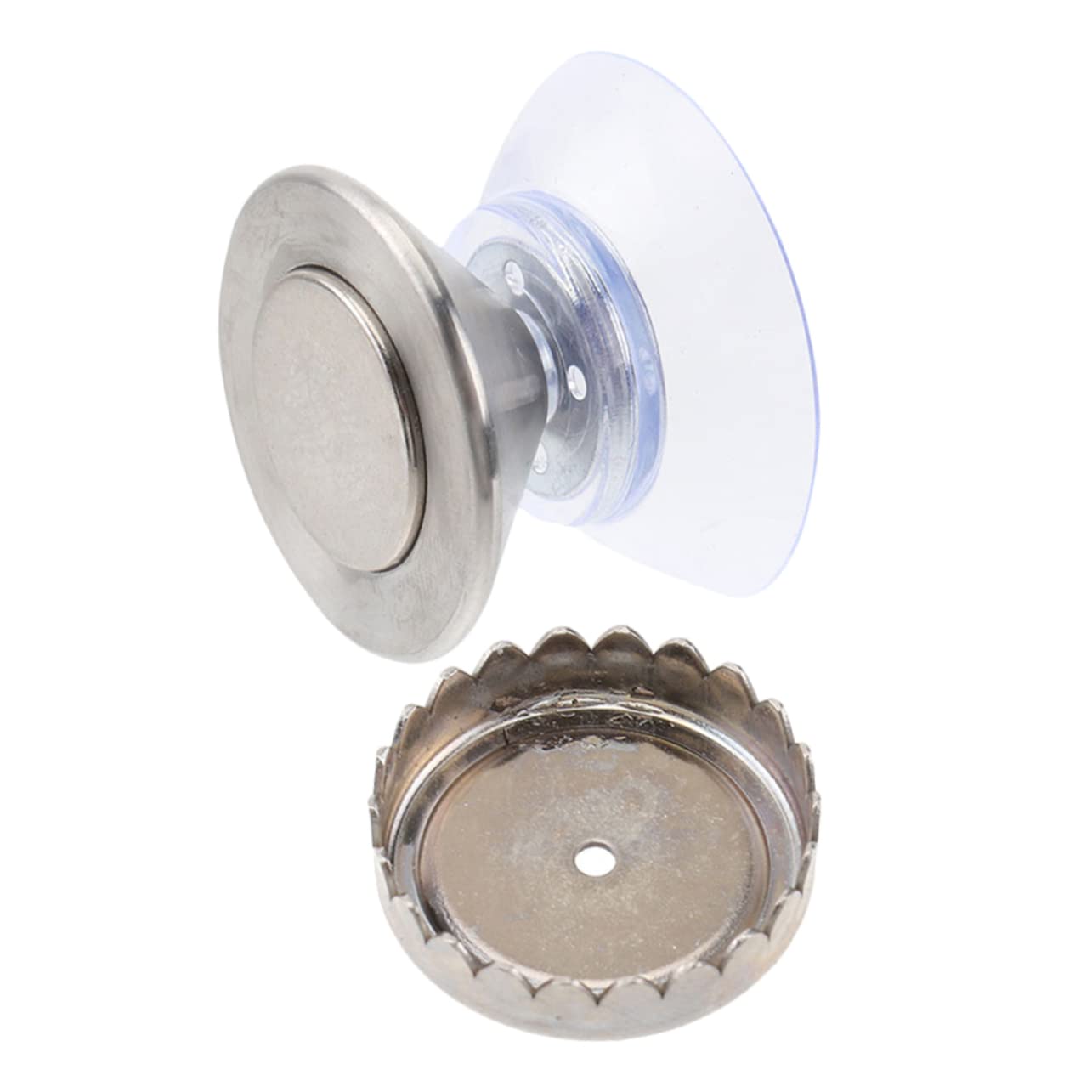 COLLBATH 4 Sets Badezimmer Seifenhalter Magnetischer -Edelstahl- -seifenhalter