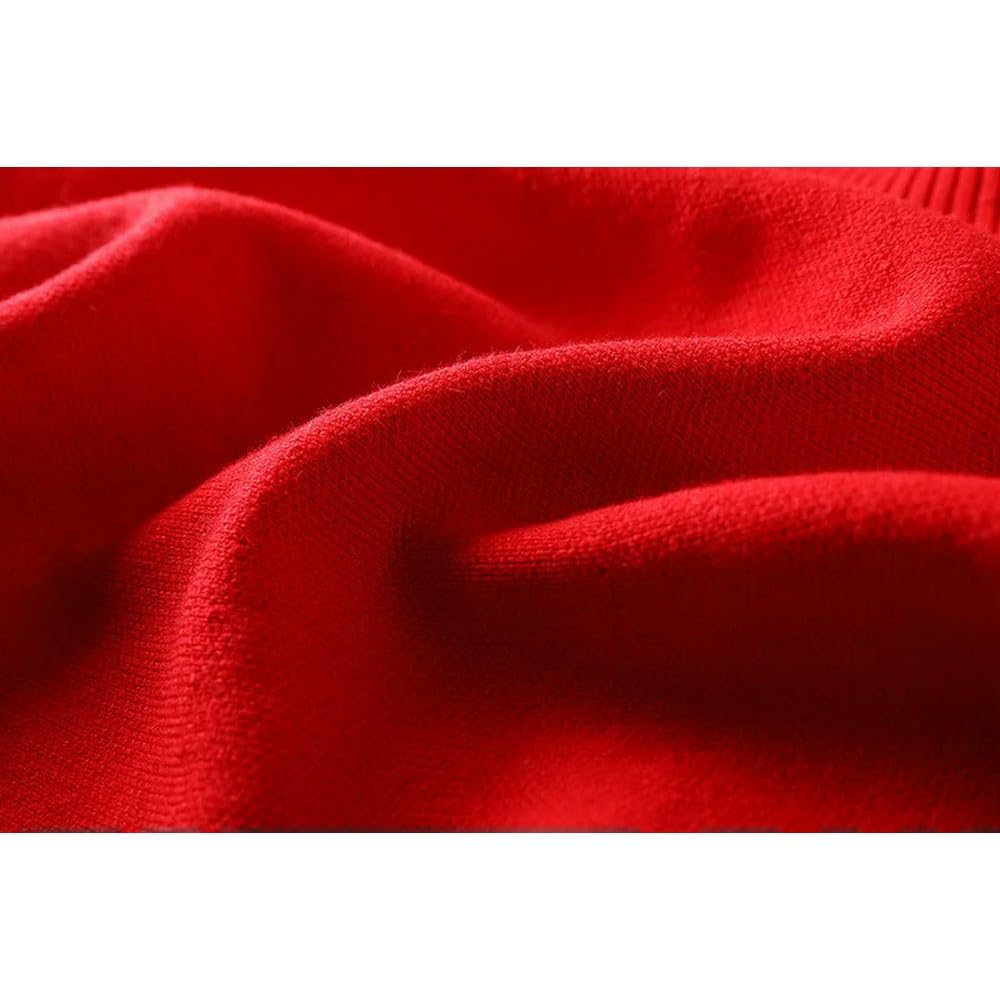QXDZSW dziewczęcy sweter dziecięcy dzianinowa sukienka dziecięca ciepły sweter sukienka dziewczyny niemowlę na co dzień czysty kolor plisowana sukienka księżniczki