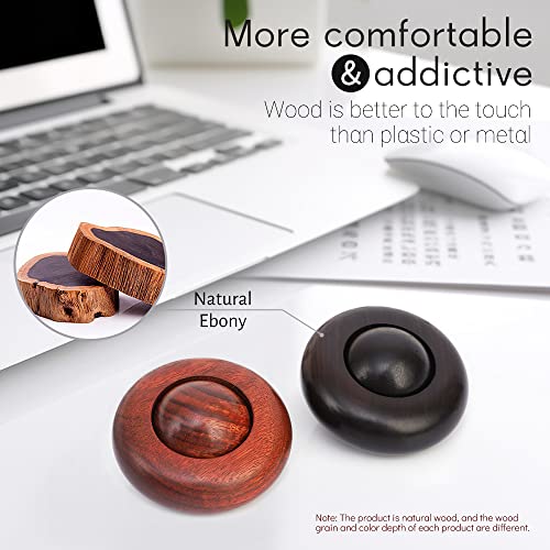 Tybasthe Fidget Toys For Adults, Wooden Stress Relief Toy, Edc Adhd Tools For Adults, Portable Figette Toys Adults Fidgets For Anxiety And Stress Balls, Quiet Fidget Cube Desk Toys For Office #TOP3