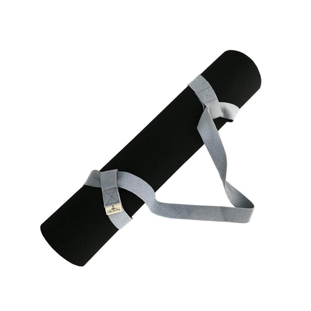 BeauentyYoga Mat Strap, Adjustable Mat Carrier Sling for Carrying,Stretching Durable Cotton Texture